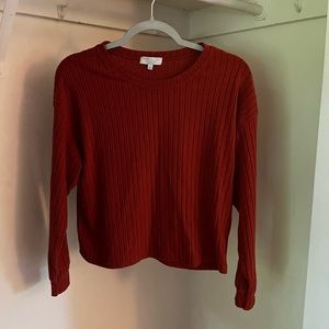 Red sweater small